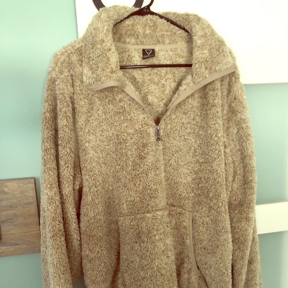 Comfy 3/4 zip sweater